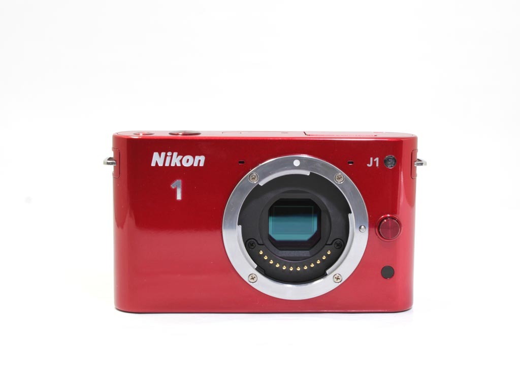 良品　ニコン　　Nikon1 J1 レッドボディ_画像5