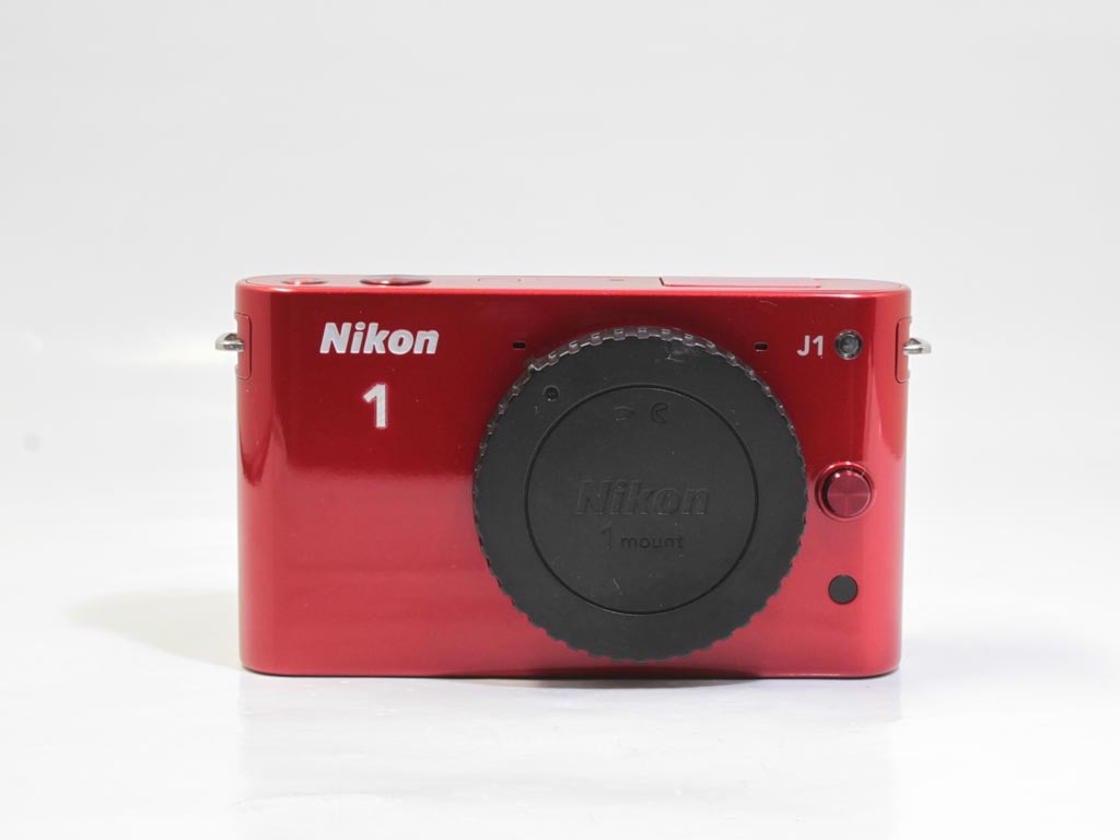 良品　ニコン　　Nikon1 J1 レッドボディ_画像2