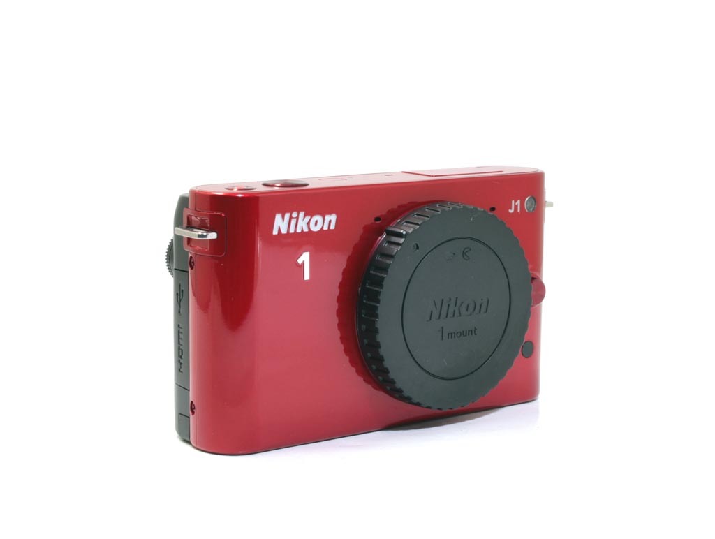 良品　ニコン　　Nikon1 J1 レッドボディ_画像3