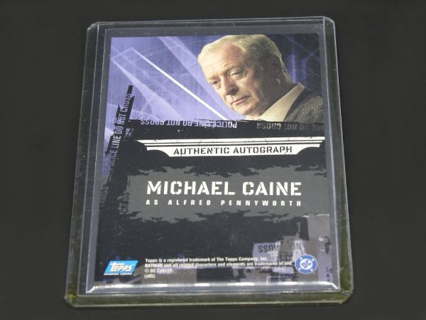  Batman Bigi nz Michael Cain / Gary Old man autograph autograph card 