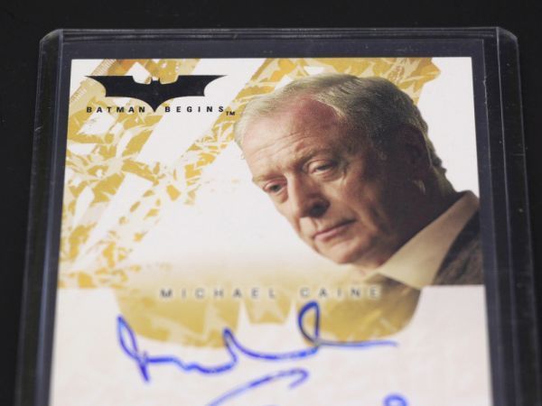  Batman Bigi nz Michael Cain / Gary Old man autograph autograph card 