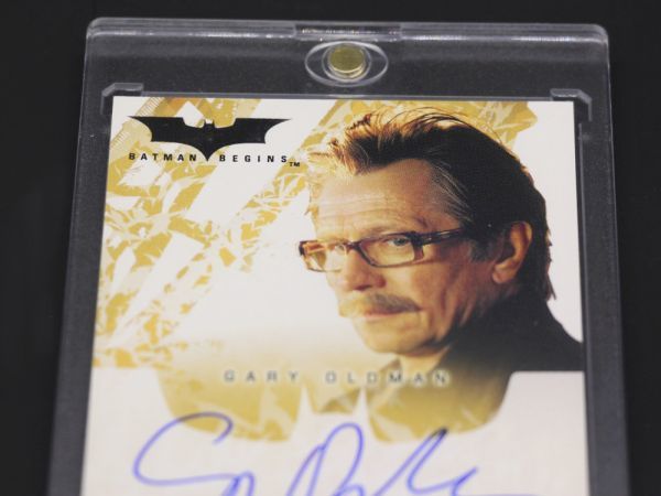  Batman Bigi nz Michael Cain / Gary Old man autograph autograph card 