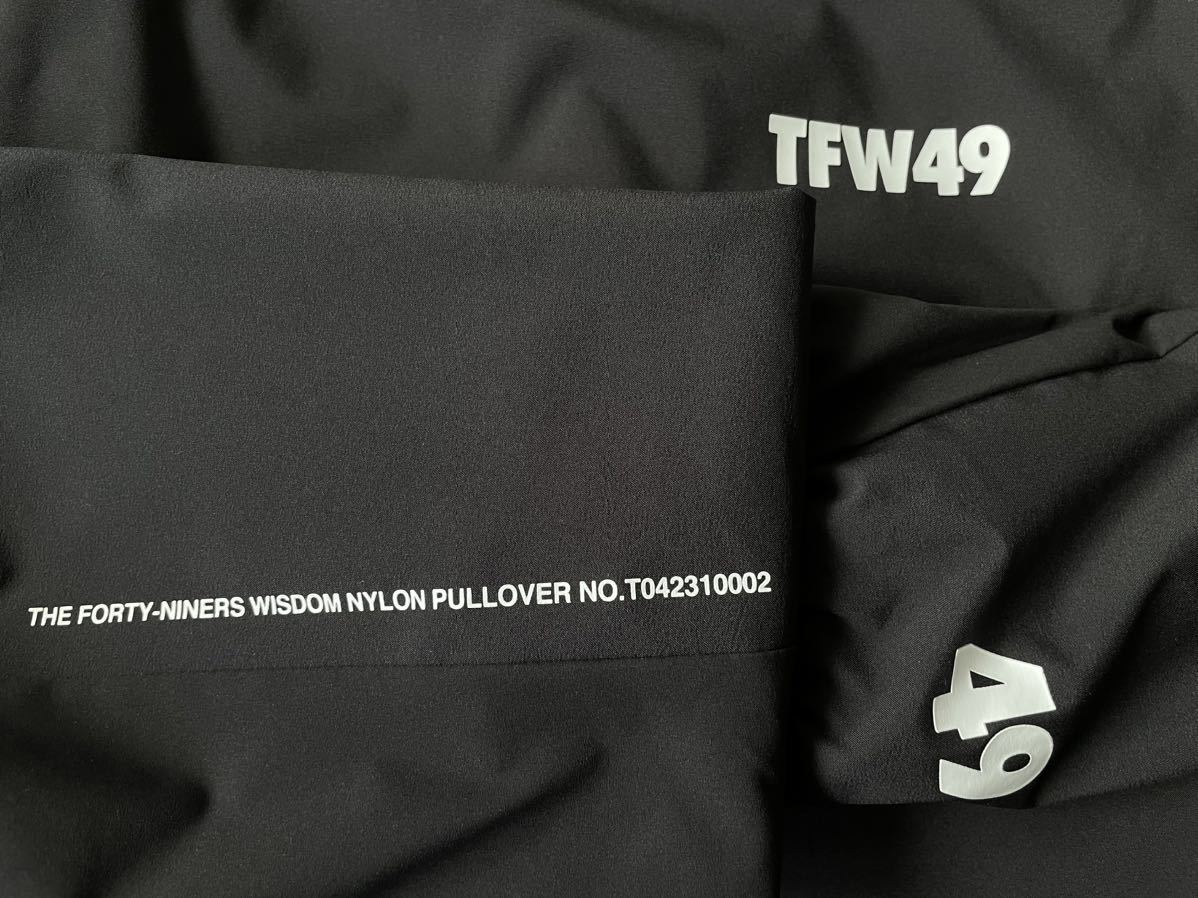 TFW49 3L NYLON PULLOVER 黒M ナイロン　プルオーバー　防風　ゴルフ_画像4