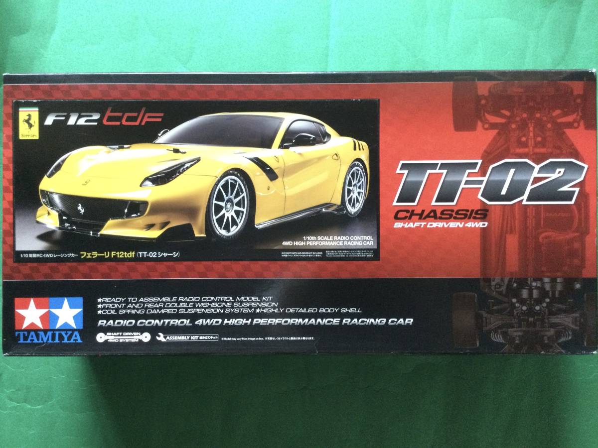 ☆タミヤ　フェラーリ F12tdf(TT-02) ☆新品_画像2