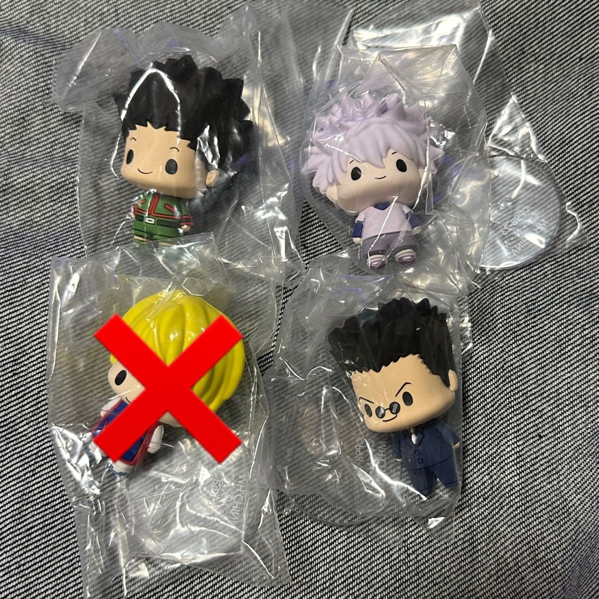 ハンターハンター HUNTER × HUNTER ちょこりんマスコット キルア ゴン レオリオハンターハンター
