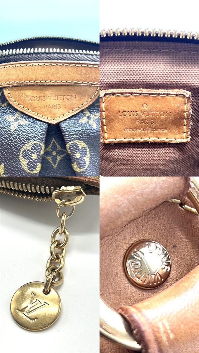 良品1円〜LOUIS VUITTON ルイヴィトン ティボリ ティヴォリ モノグラム ハンドバッグ PVCレザー　レディース　K09_画像9