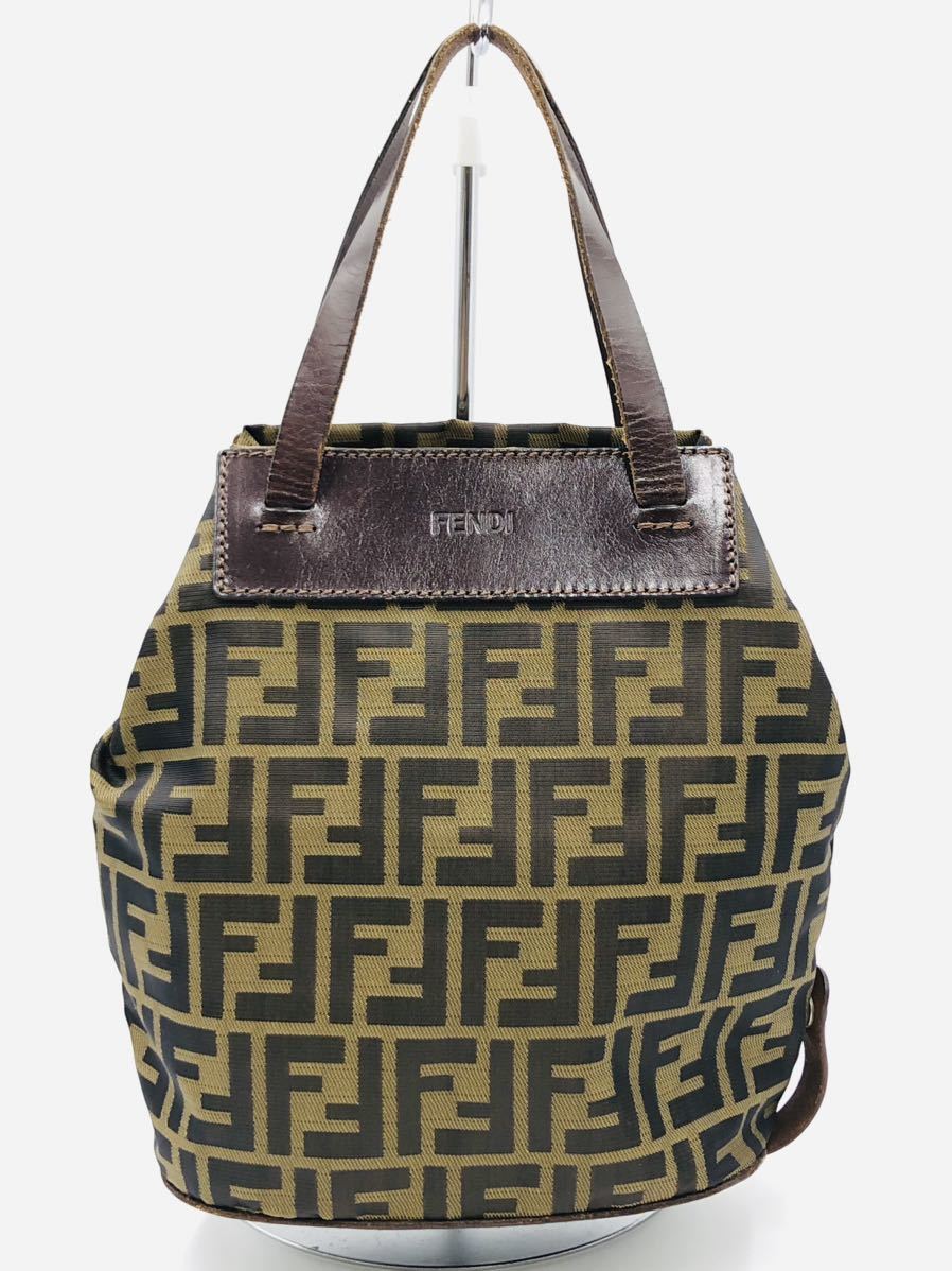 FENDI ビンテージ エコバッグ ブラウン FENDI ビンテージエコバッグ ブラウン