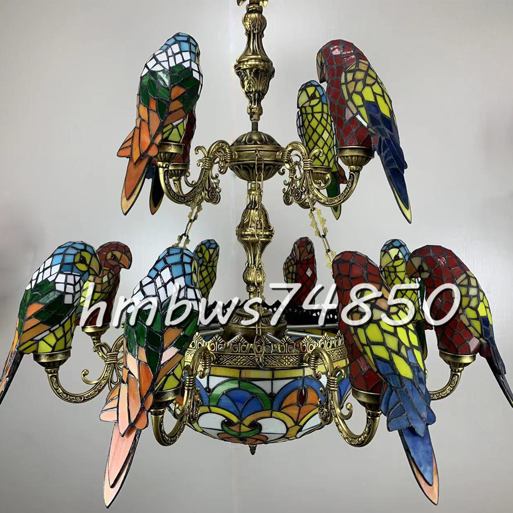 極上品 芸術品 ペンダントライト ステンドランプ ステンドグラス 極上品 芸術品 ペンダントライト ステンドランプ ステンドグラス