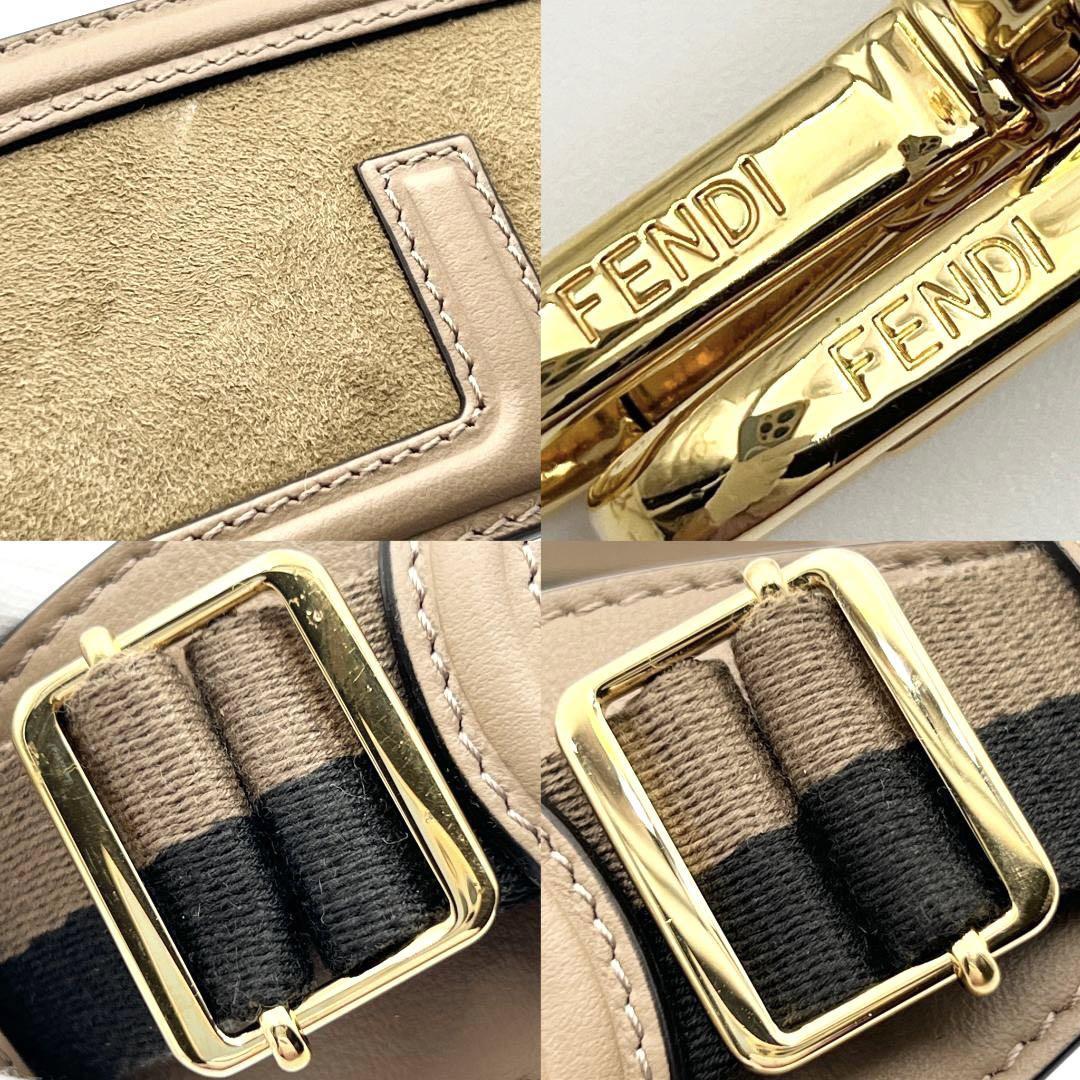 【超美品】フェンディ　FENDI　ショルダー　ストラップ　ベルト　バンド 　ショルダーバッグ