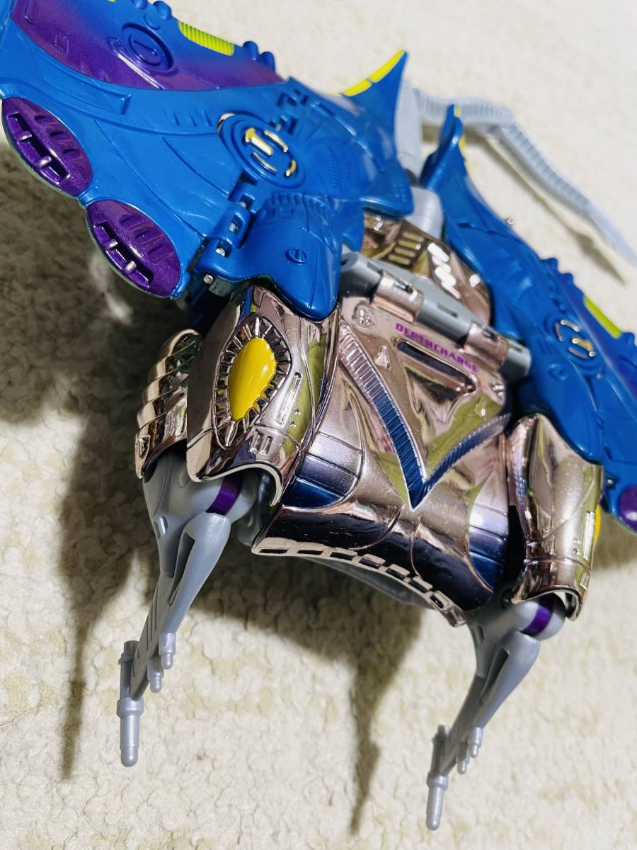 中古 美品 1998年 ビーストウォーズ BEAST WARS メタルス デプスチャージ DEPTH CHARGE トランスフォーマー 海外購入品 ケナー ハズブロ _画像5