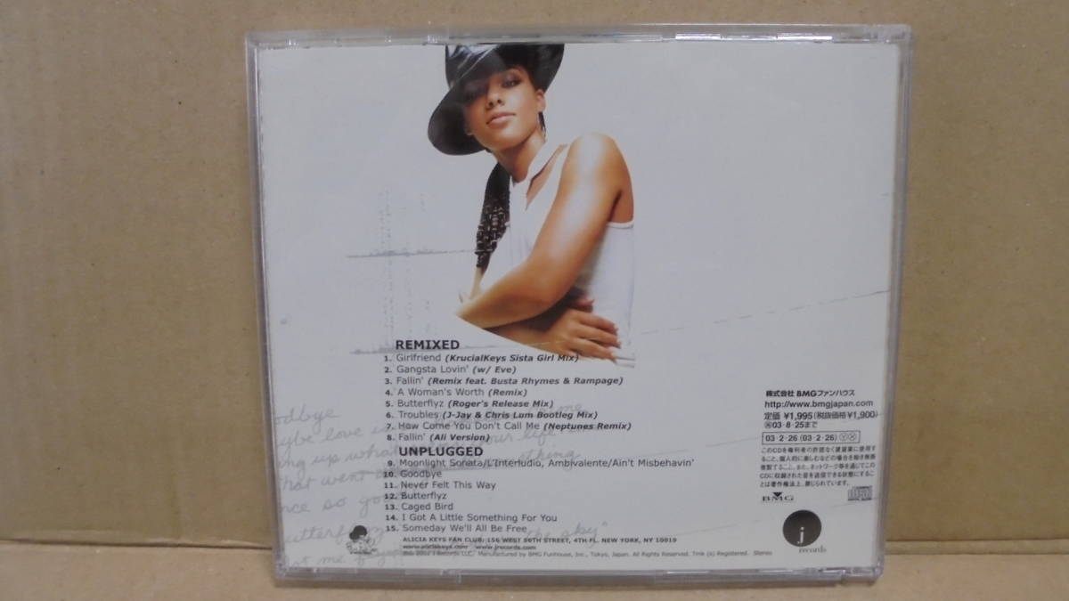 CD★アリシア・キーズ「リミックス&アンプラグド・イン・A マイナー」★Alicia Keys : Remixed & Unplugged In A Minor★4枚同梱可能_画像7