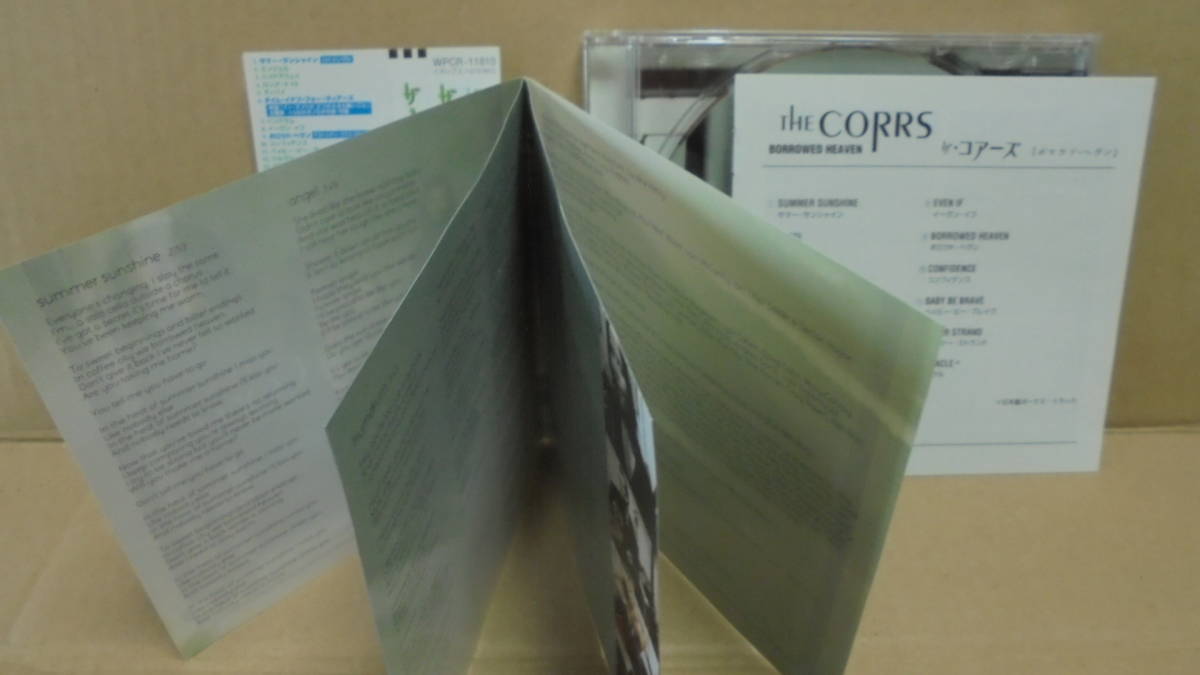 CD★ザ・コアーズ★アイリッシュ 4th★The Corrs : Borrowed Heaven★日本盤のみボーナストラック収録★同梱発送可能_画像9