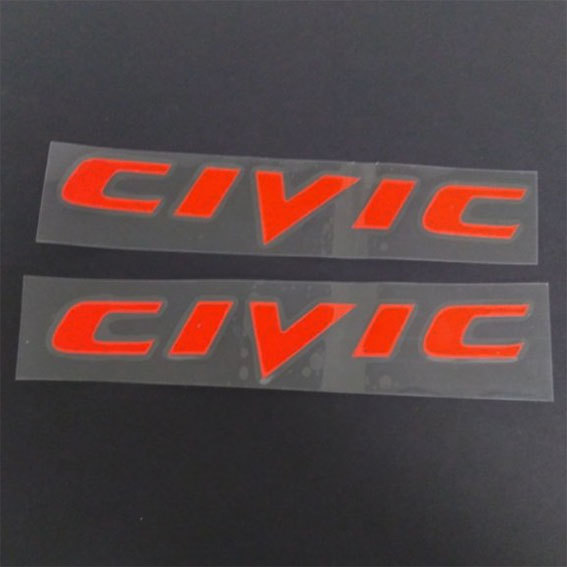 HONDA CIVIC (シビック） ステッカー デカールの画像1