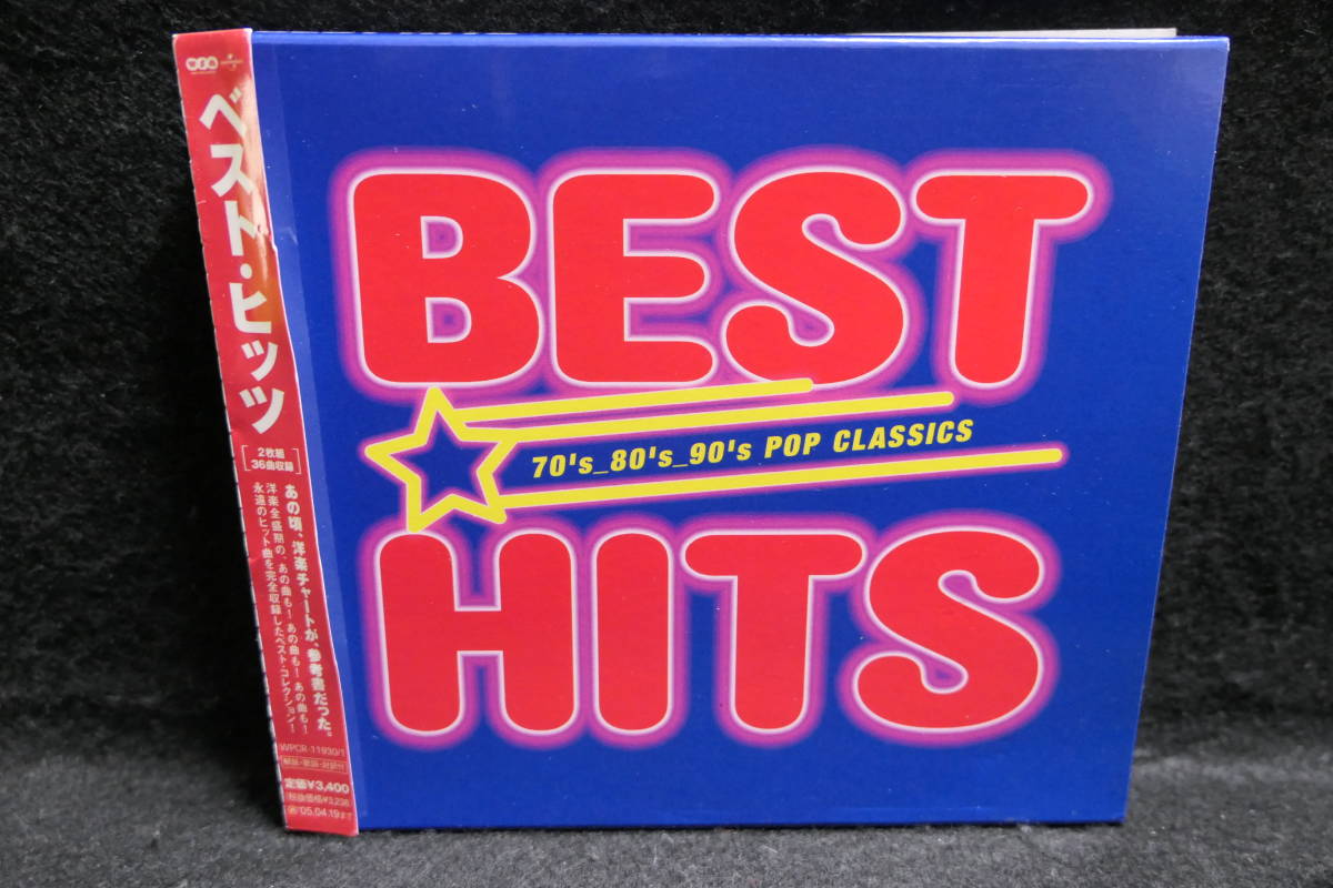 ●送料無料●中古CD● 2CD / BEST HITS / 70'S 80'S 90'S POP CLASSICS_画像1