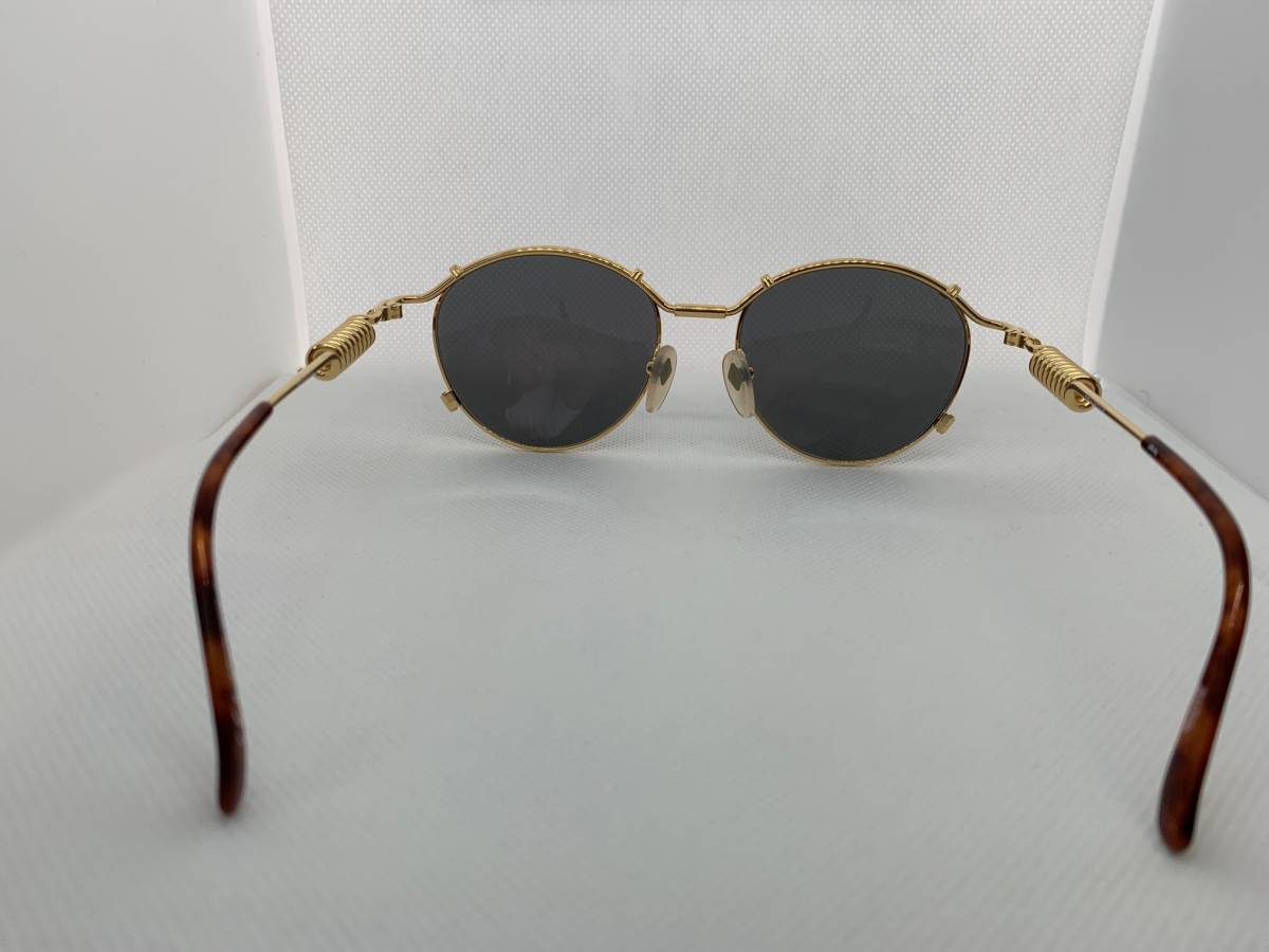Jean Paul GAULTIER ジャンポールゴルチエ ゴルチェ　サングラス　ゴールドカラー　アイウェア　アーカイブ　archive sunglasses_画像6