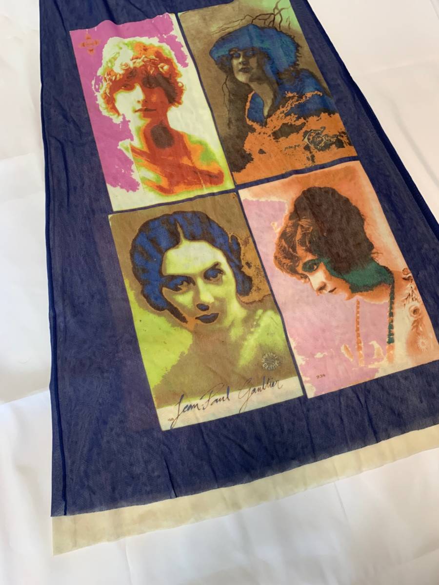 Jean Paul GAULTIER ジャンポールゴルチエ ゴルチェ　スカート　メッシュ　パワーネット　アーカイブ　archive tops