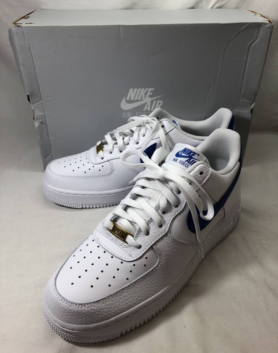 □未使用 Nike Air Force 1 Low White Royal Blue AF1 ナイキ エア