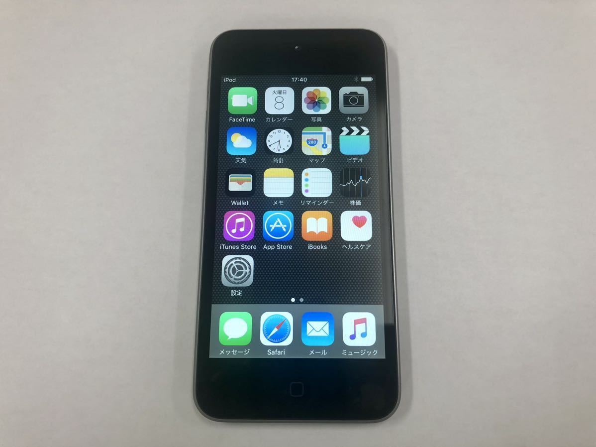 ipod touch 第5世代 32GB (ME978J/A, スペースグレイ,良コンディション)_画像1