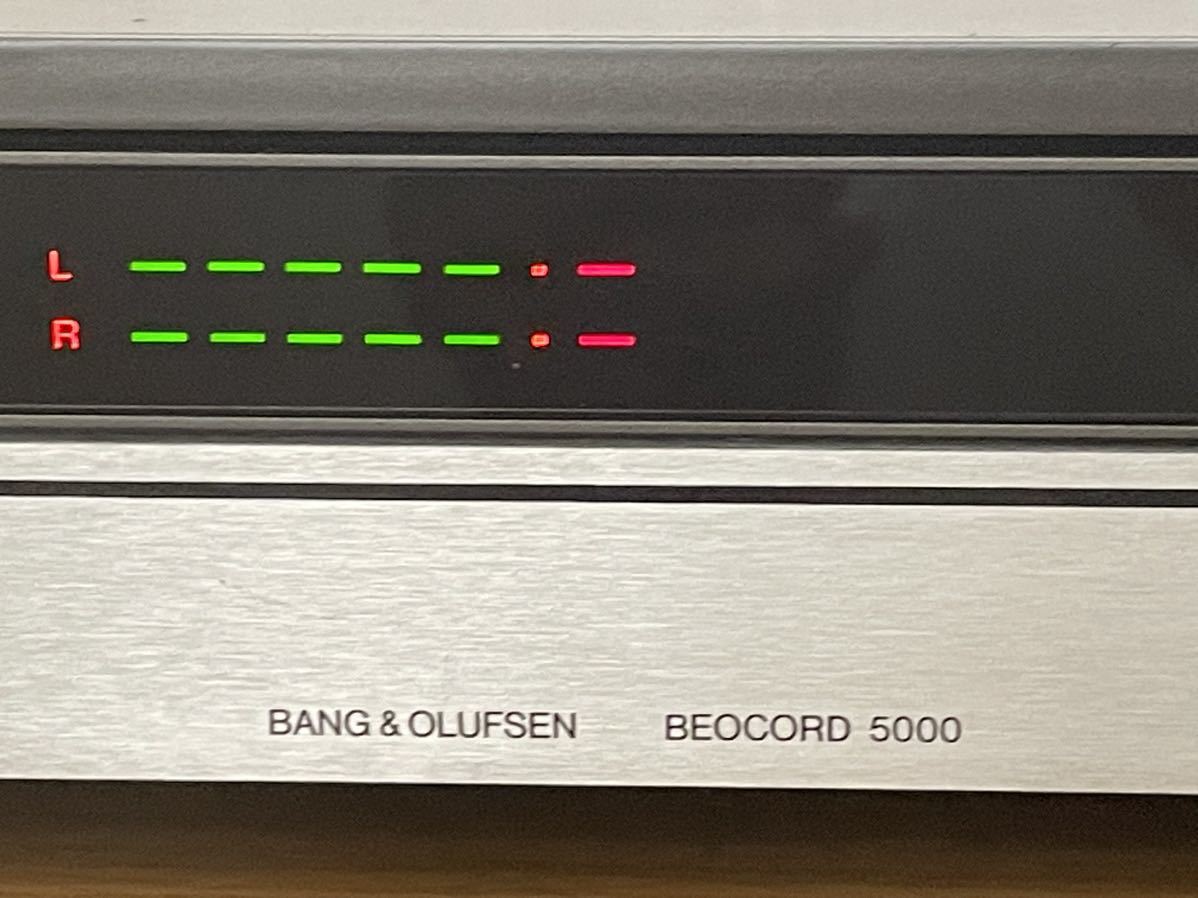 B&O　　カセットデッキ　　Beocord 5000　　　取説・RCA変換ケーブル付　　Bang＆Olufsen_画像5