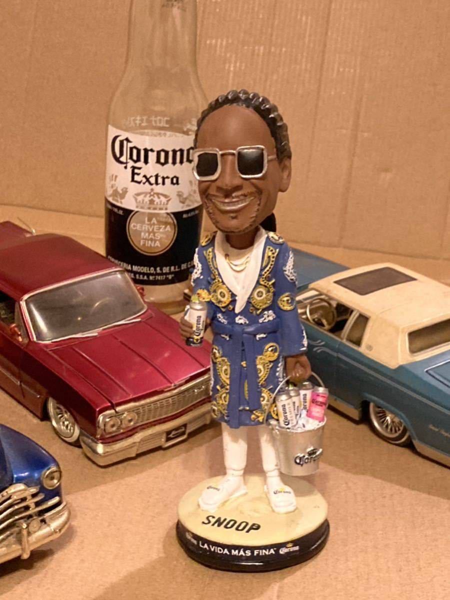 新品スヌープドッグ ボブルヘッド　Snoop Corona Beer　首振り人形　ローライダー　2023