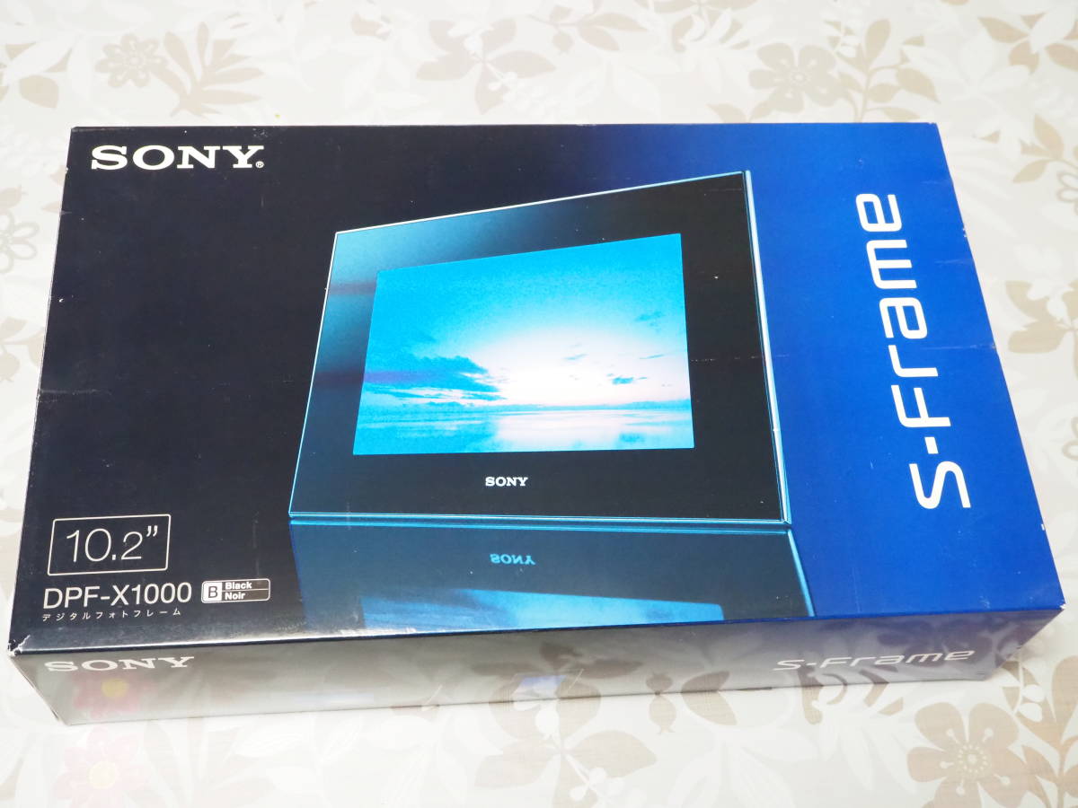 ソニー SONY デジタルフォトフレーム X1000 ブラック DPF-X1000/B 未