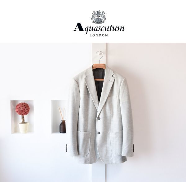 驚きの価格が実現！】 [ “着画有り” Aquascutum - Z20 - テーラード