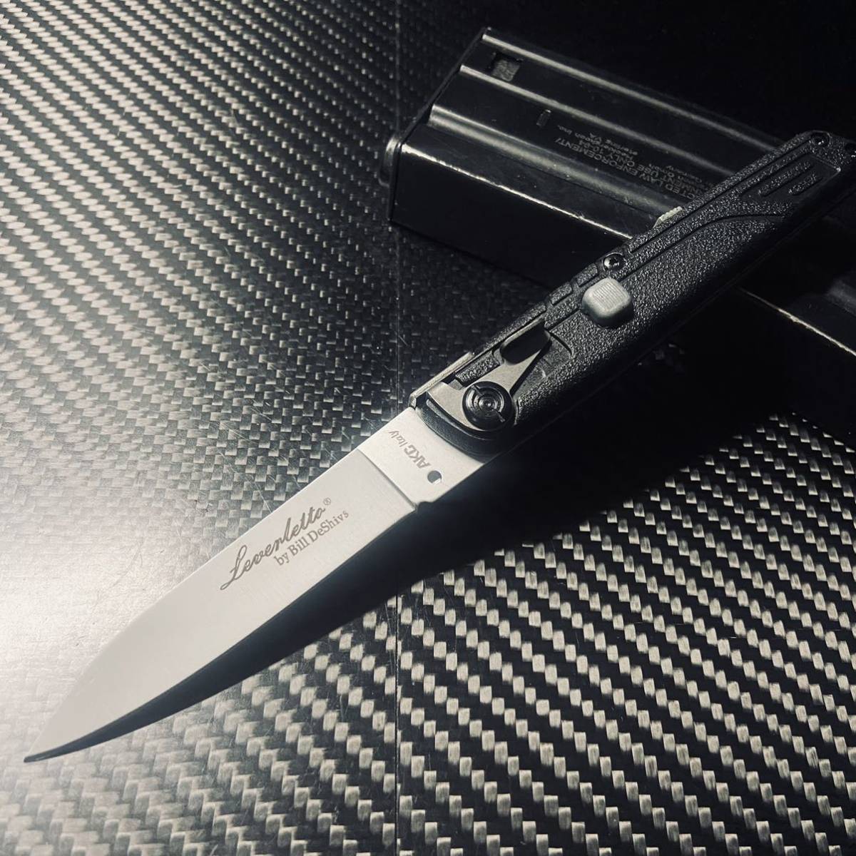 保管品 アウトドア AKC 超限定 折りたたみナイフ 片刃サバイバルナイフ 95g 野外 ハイキング