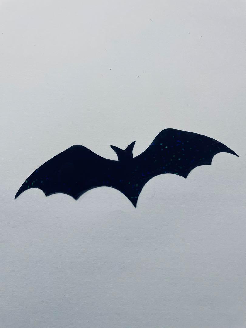  Halloween bat bado3D wall sticker lame entering DIY 12 sheets 