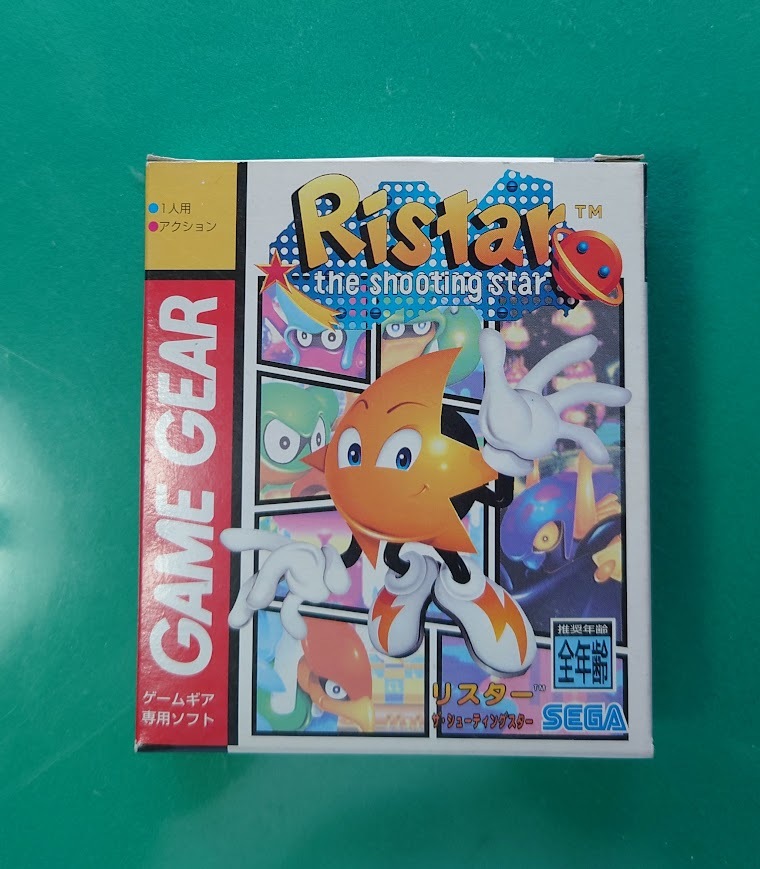正規激安 シューティングスター ゲームギア ザ リスター GAME 箱説付