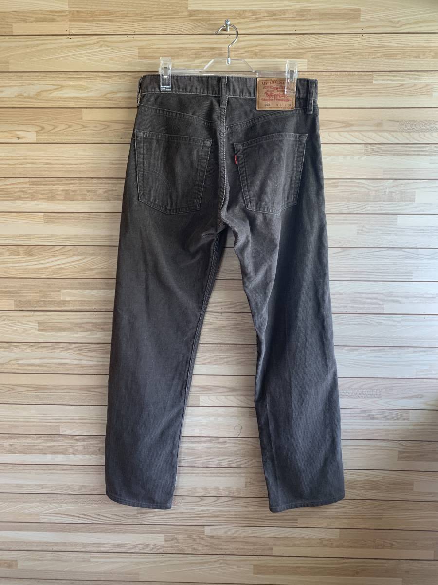 #セール★送 520★訳あり★Levi's リーバイス 505 コーデュロイ★サイズ W31★グレー_画像4