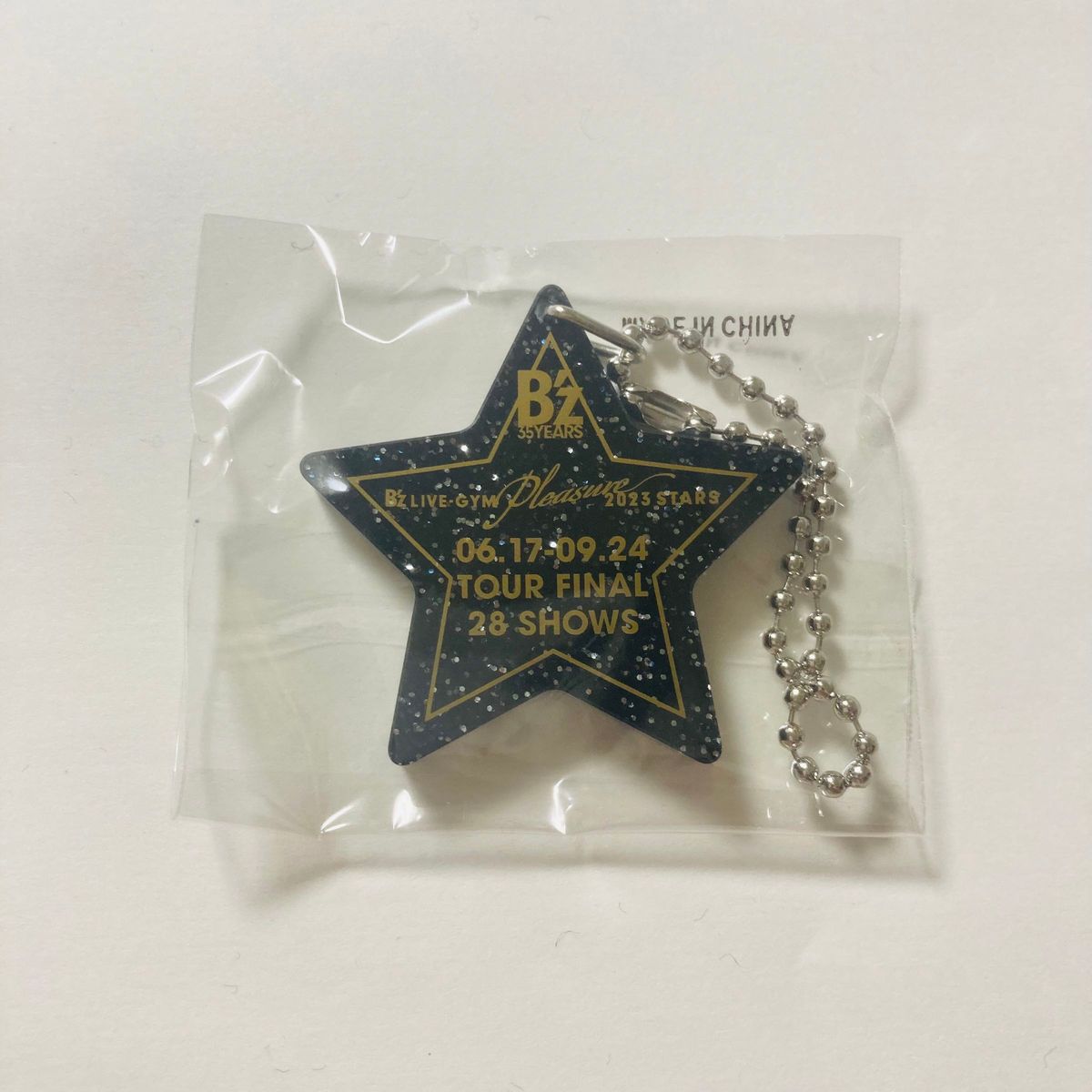 B'z 2023 STARS ガチャガチャ大阪会場限定チャーム ツアーファイナル