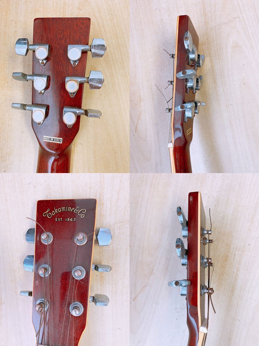 Takamine タカミネ TD-27 BS アコースティックギター アコギ 弦楽器 EST 1962 ギター本体 中古品 整理品 現状渡し_画像8