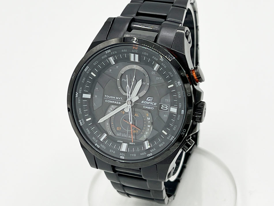 送料無料 CASIO カシオ EDIFICE エディフィス 腕時計 メンズウォッチ 電波ソーラー EQW-A1200DC-1AJF 美品
