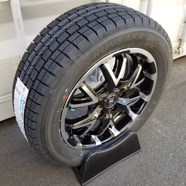 新品 17インチ スタッドレス タイヤホイールセット 200系 ハイエース レジアスエース ナンカン NANKANG SNC-1 215/60R17_画像7