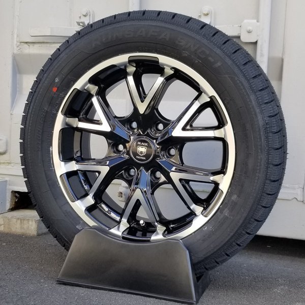 新品 17インチ スタッドレス タイヤホイールセット 200系 ハイエース レジアスエース ナンカン NANKANG SNC-1 215/60R17_画像3