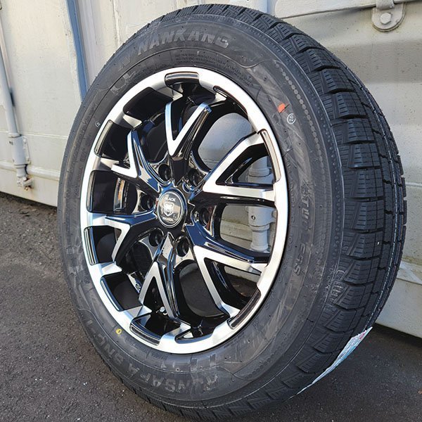 ハイエース スタッドレスタイヤ 車検対応 17インチ ホイール タイヤ 4本セット 215/60R17 ナンカン SNC1 貨物車_画像7