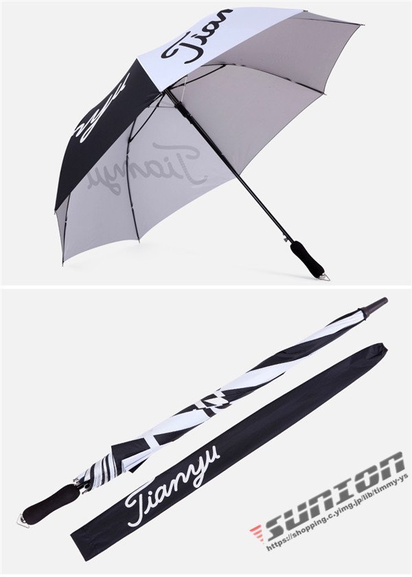  Golf зонт мужской женский зонт от солнца зонт от дождя . дождь двоякое применение UV cut Golf сопутствующие товары раунд сопутствующие товары аксессуары .. затемнение спорт pre 