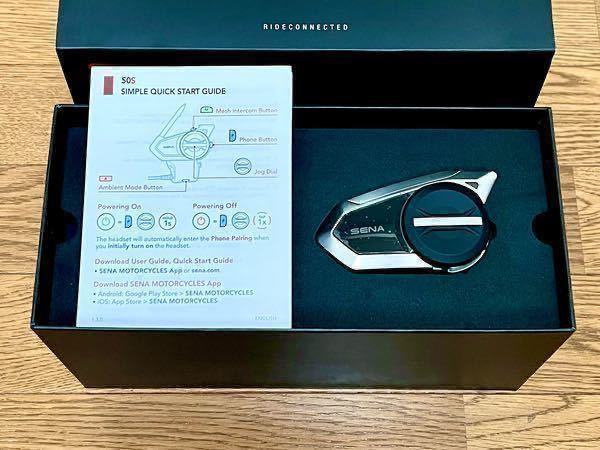 新品未使用】SENA 50S QUANTUM SOUND BY Harman Kardon 最新ver 日本語