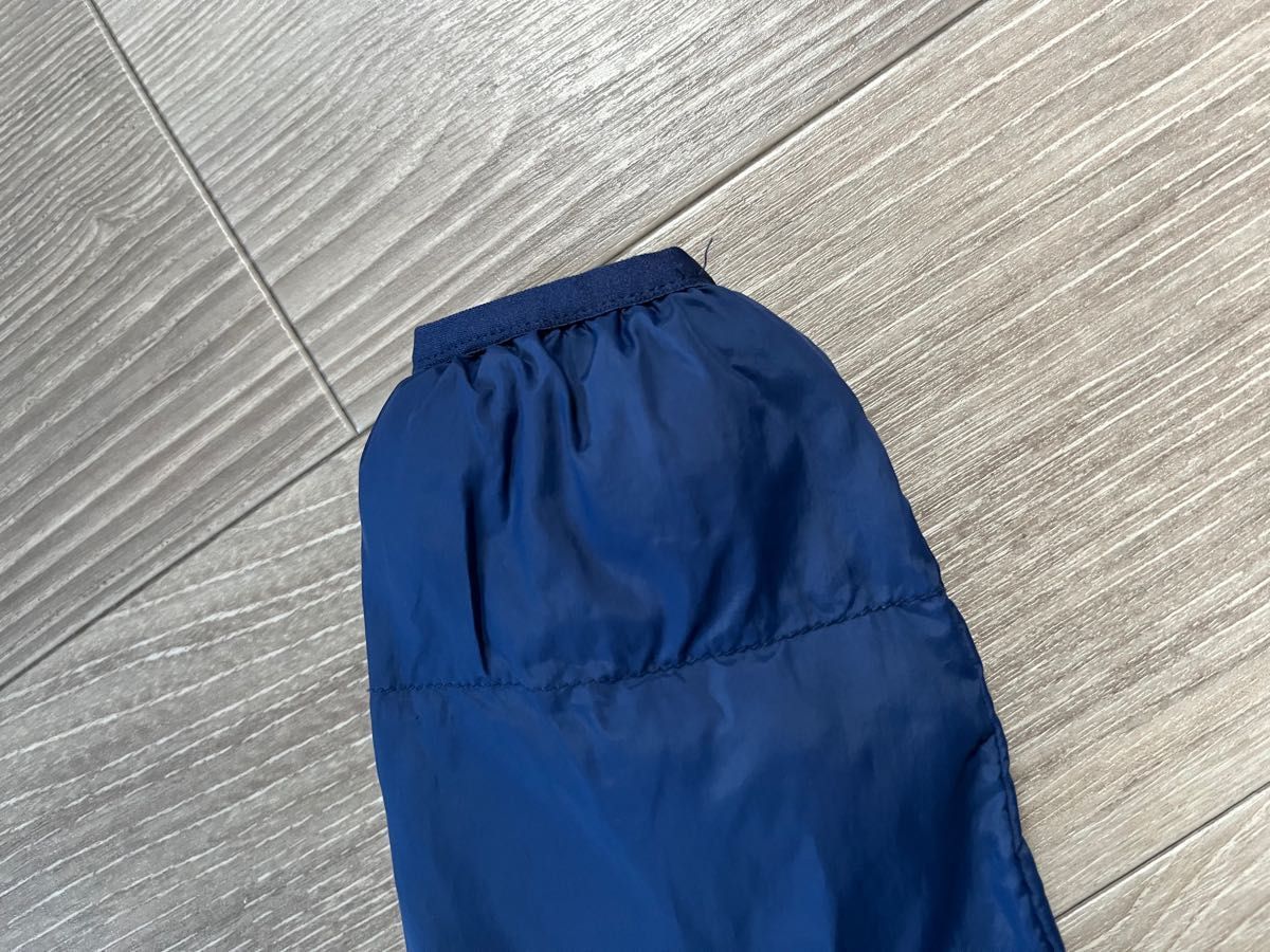 中古　UNIQLO  中綿ダウンジャケット　 ユニクロ　110cm ブルー