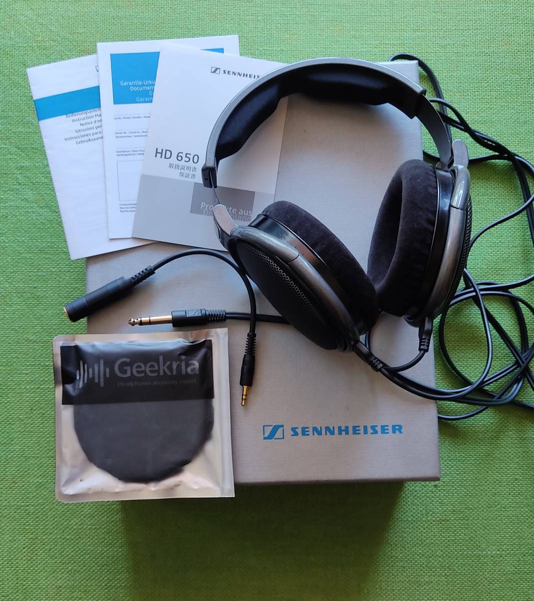 楽天 ○ SENNHEISER ゼンハイザー HD650 ヘッドフォン 元箱付