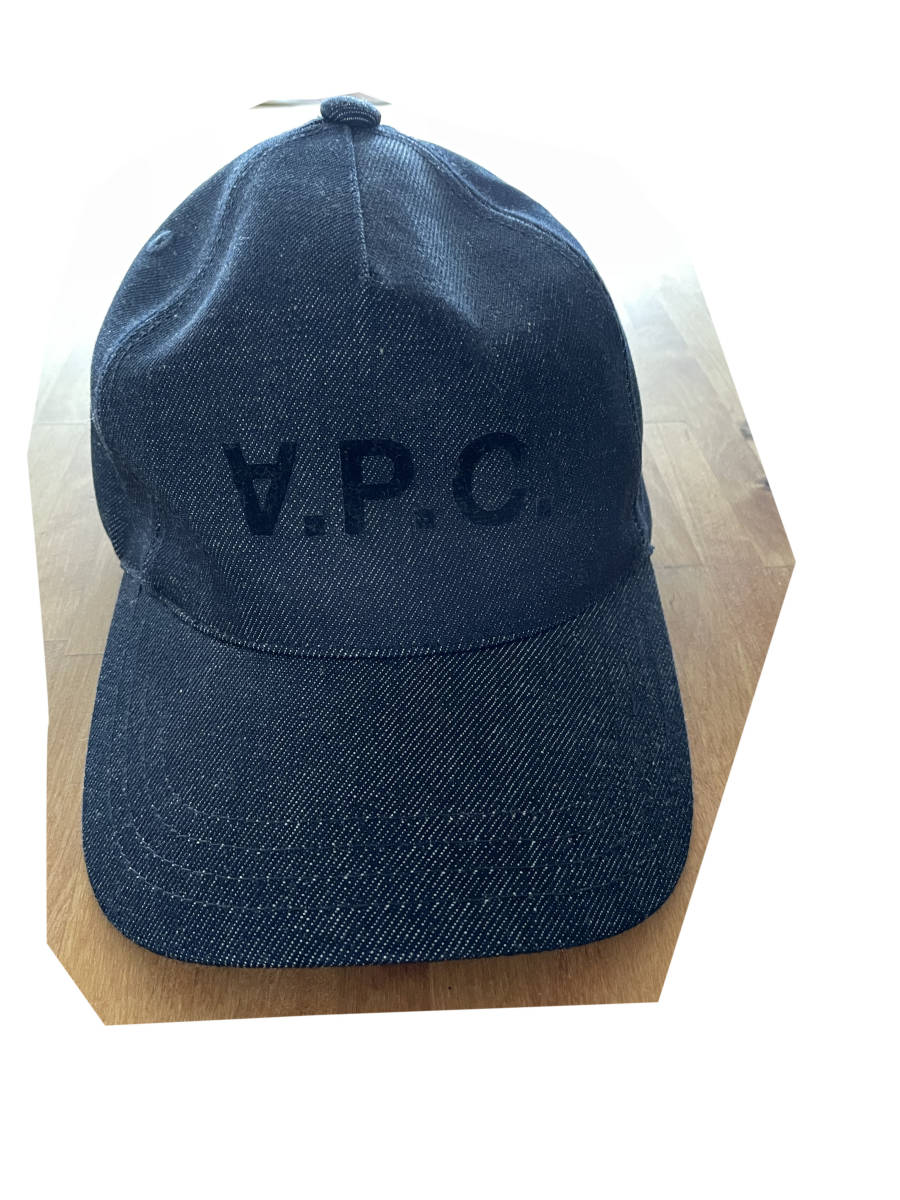 割引価格 アーペーセー A.P.C. ロゴ ベースボールキャップ 帽子 V.P.C.
