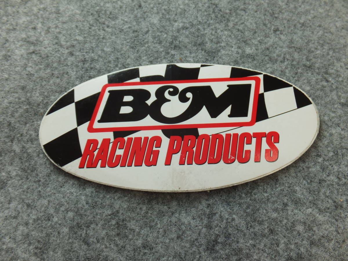 カーアクセサリーステッカー　B&M ホットロッド　ドラッグレース　ポモナ　DRAG RACE　　S20_画像1