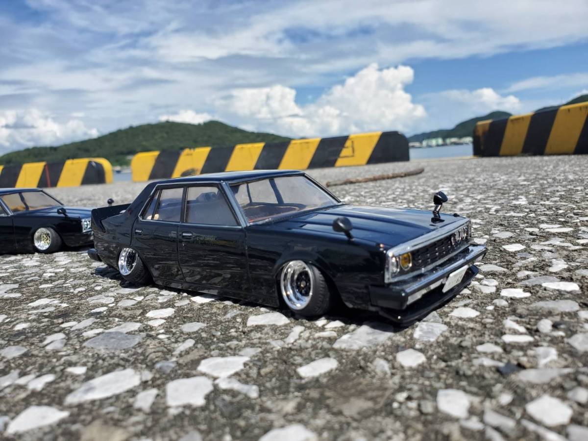 1/24日産スカイラインジャパン街道レーサー仕様ロングノーズ完成 1/24日産スカイラインジャパン街道レーサー仕様ロングノーズ完成