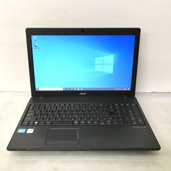 格安 15.6型ビジネスノート Acer TravelMate P453 [2](Core i5-3210M 2.5GHz/4GB/500GB/DVD/Wi-Fi/Webカメラ/Windows10 Pro)[522006]の画像1