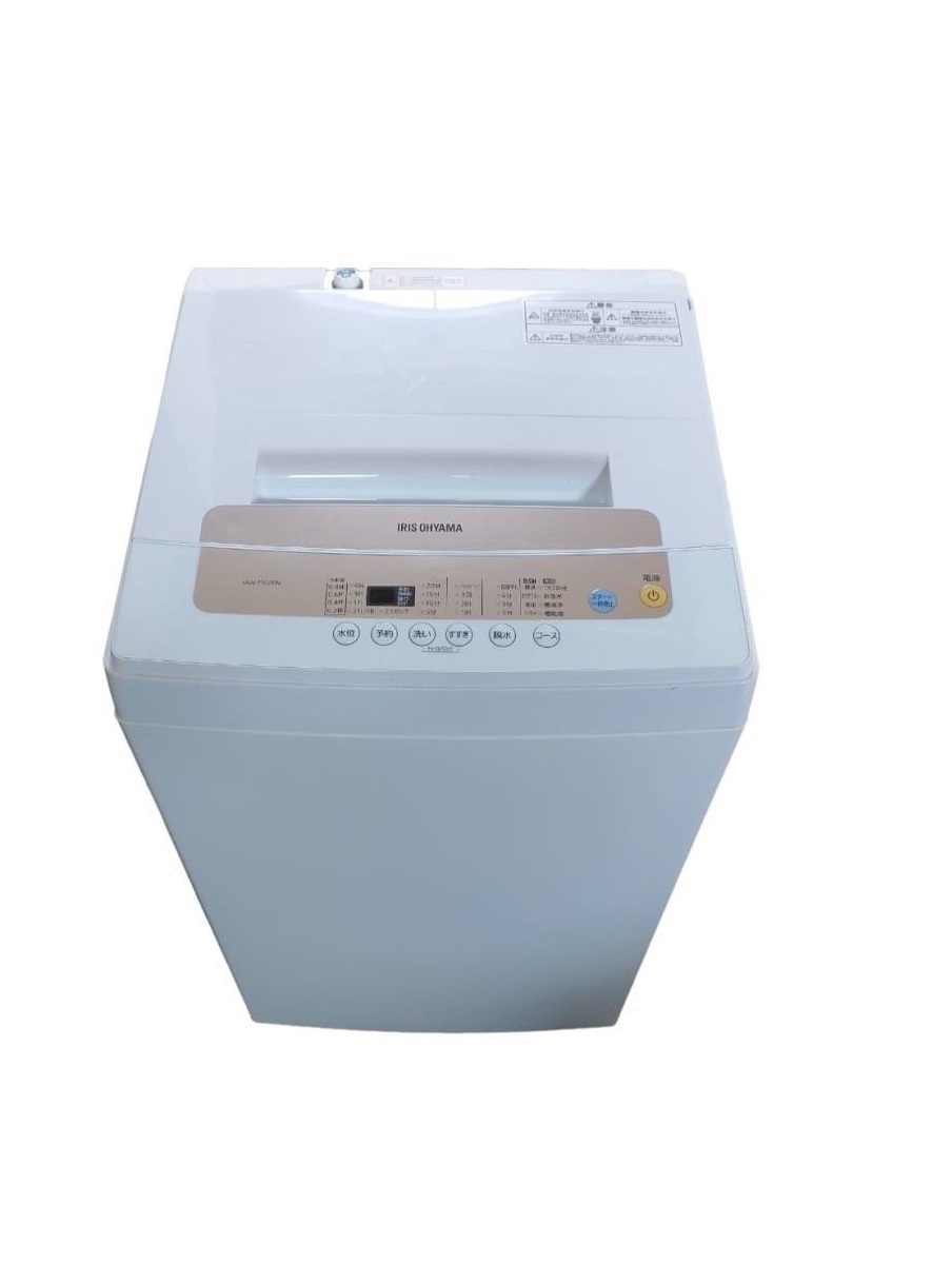 絶妙なデザイン 【愛知発】アイリスオーヤマ 全自動洗濯機 IAW-T502EN