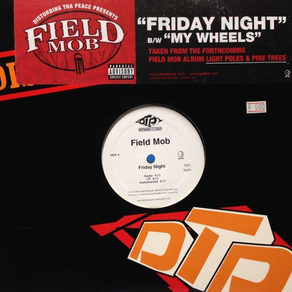 12inchレコード　FIELD MOB / FRIDAY NIGHT_画像1