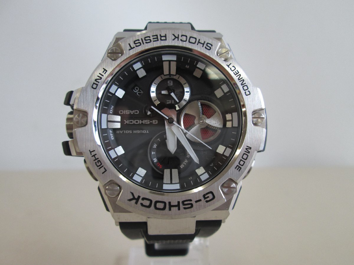 ★中古品★腕時計 G-SHOCK CASIO GST-B100 タフソーラー【他商品と同梱歓迎】