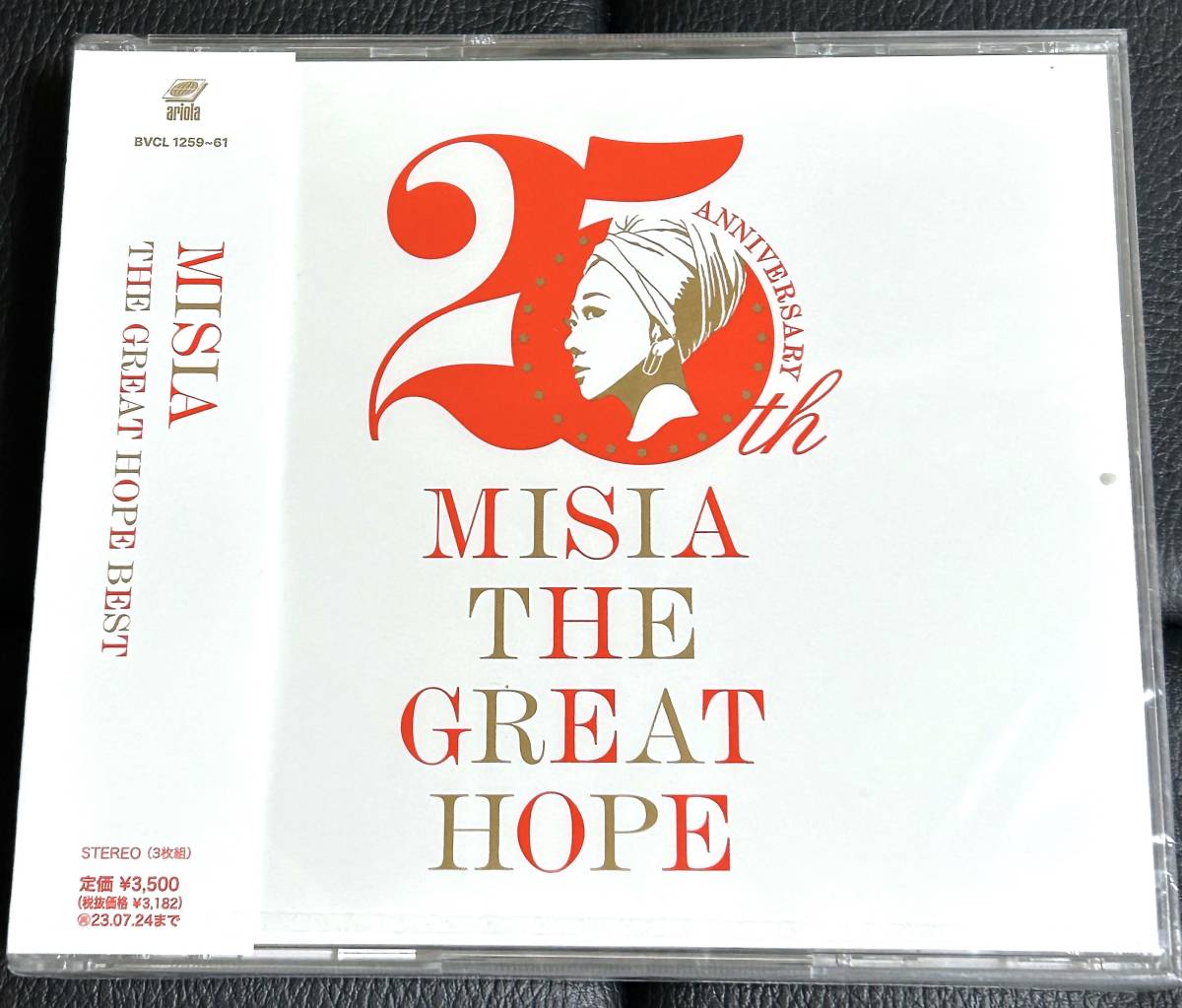 ■新品未開封/送料無料■MISIA THE GREAT HOPE BEST 通常盤 3CD_画像1