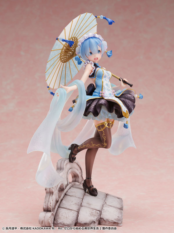 新品未開封　あみあみ限定特典付　ゼロから始める異世界生活 レム～Qilolita 1/7スケール完成品　美少女　かわいい　ドレス　フィギュア_画像10