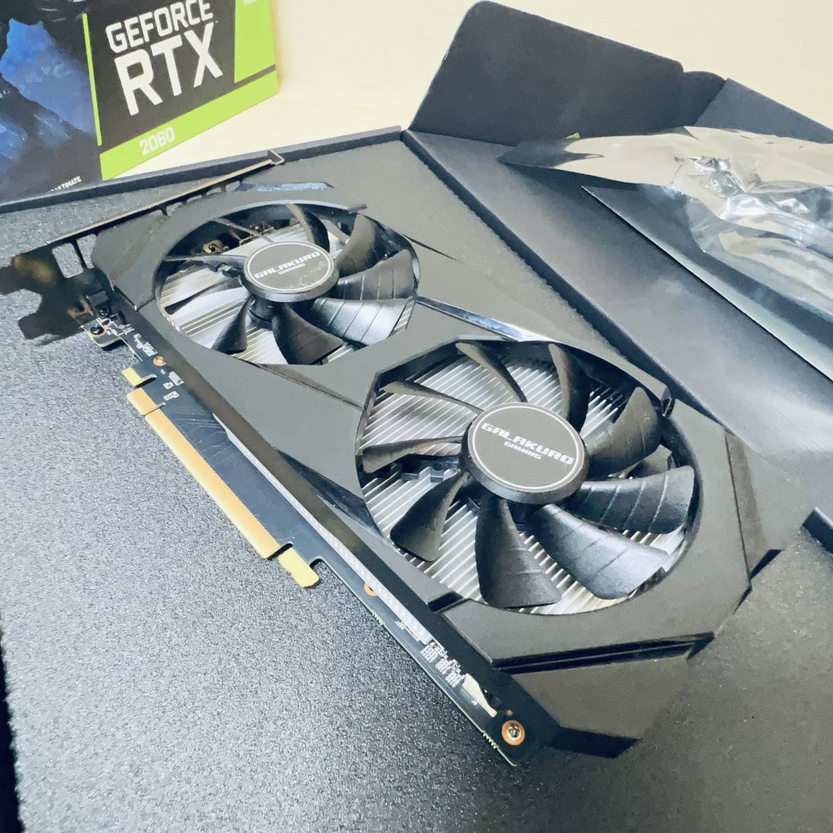 お得セット 美品/ 玄人志向 NVIDIA グラフィックボード RTX2060搭載